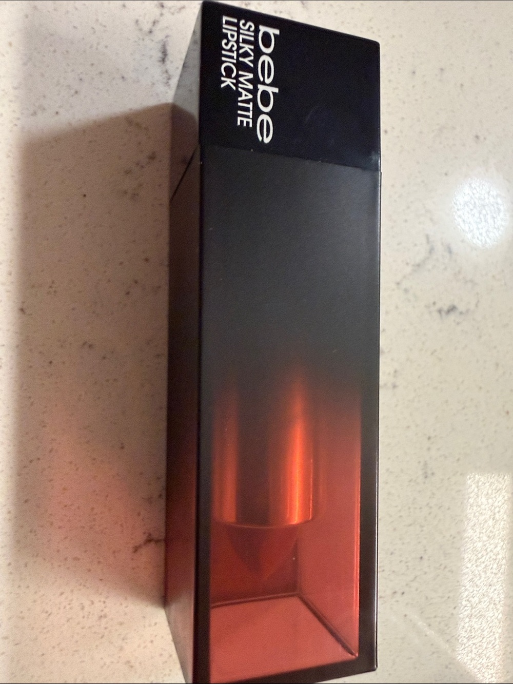 bebe Silky Matte Lipstick - Orange Red
